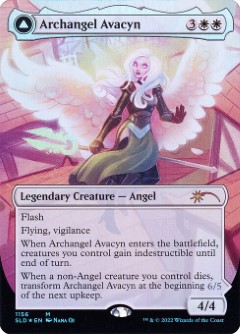 Archangel Avacyn // Avacyn, the Purifier Secret Lair Drop - From Brute to Cute